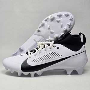 Nike Vapor Edge Pro 360 2 Carbon FF Cleat White Black FZ4267-100 Men Sz 10.5 New